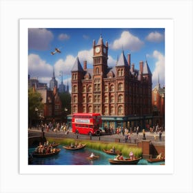 Westminster Whispers: Capital Constellations Art Print