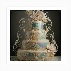 Wedding Cake Art Print