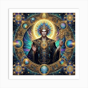 Ascended Master Art Print