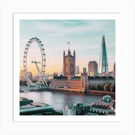 London Skyline 1 Art Print