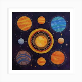 Planets Art Print