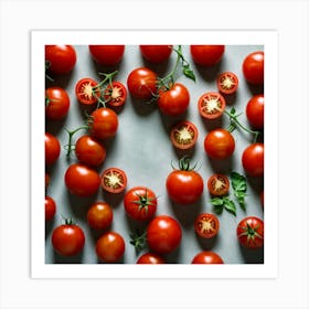 Heart Of Tomatoes 1 Art Print