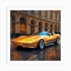 Chevrolet Corvette Art Print