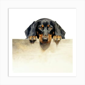 Dachshund 8 Art Print