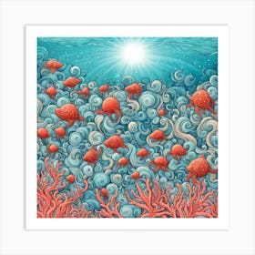 Coral Reef 2 Art Print