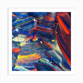 Abstract Painting 7 Art Print