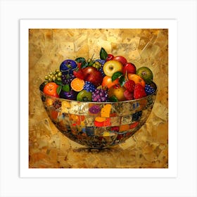 Fruit Bowl Art Print