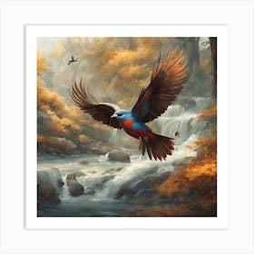 Bird In Flight 1 Art Print