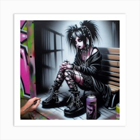 Gothic Painting Art Print