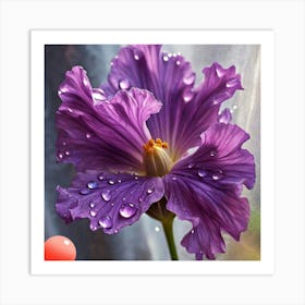 Lavender flower Art Print