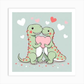 Asm Dinosaur Love Heart T Rex Cute Valentines Day Boys Dd04423c 7fd0 47d4 B672 7d098b8d7a6e Affiche