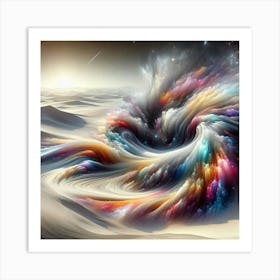 Abstract Painting 182 Art Print