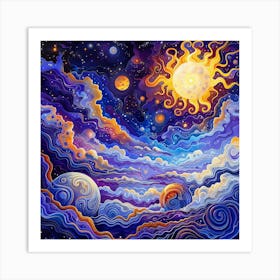 Sun In The Sky 1 Art Print