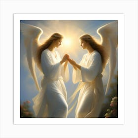 Angels Collections Art Print