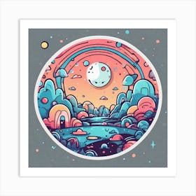 Doodle Art Art Print