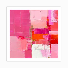 Pink Canvas Print Art Print