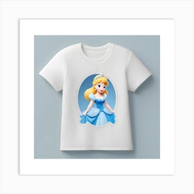 Cinderella shirt 1 Art Print