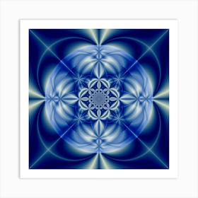 Abstract Art Artwork Fractal Design 1 Art Print