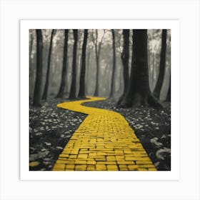 Yellow Brick Road Art Print