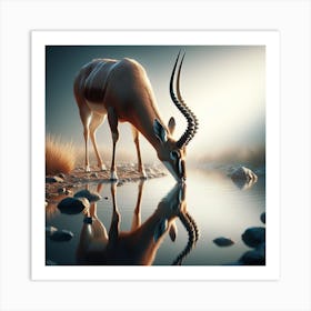 Antelope 4 Art Print