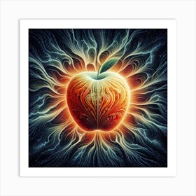 An apple 3 Art Print