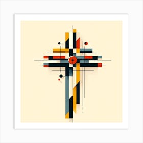 Cross Design Art Print