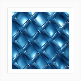 Blue Chrome 102251 104940 Art Print