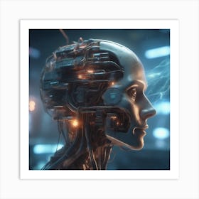 Cyborg 110 Art Print