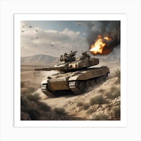 M60 Tank 1 Art Print