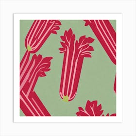 Rhubarb 139 Art Print