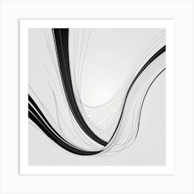 Default Minimal Lines7 Art 1 Art Print