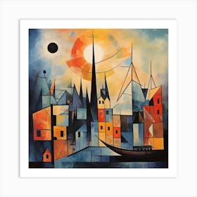 Harmonic Hues Art Print