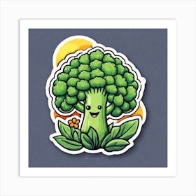 Broccoli 11 Art Print