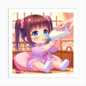 Cute Baby Art Print