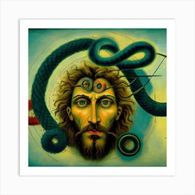 Serpent Savior Art Print