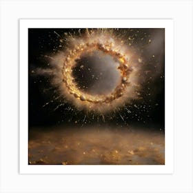 Ring Of Fire Art Print