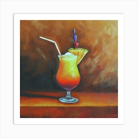 Tropical Drink 1 Art Print