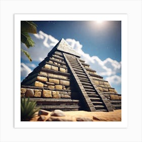 Pyramid Of Giza 2 Art Print