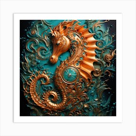 Seahorse 13 Art Print