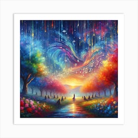 Music Of The Universe Art Print