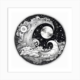 Yin Yang 46 Art Print