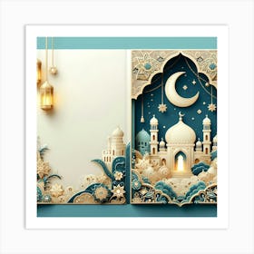 Muslim Greeting Card 10 Art Print