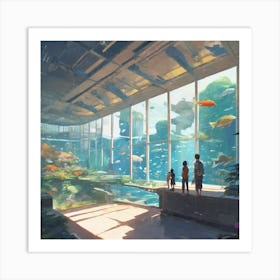 Aquarium Art Print