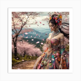 Chinese Woman 2 Art Print