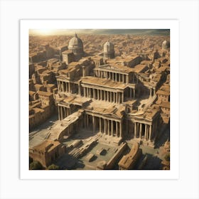 Roman City Art Print