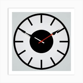 Clock 2 Art Print