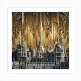 City Of Gold Art Print