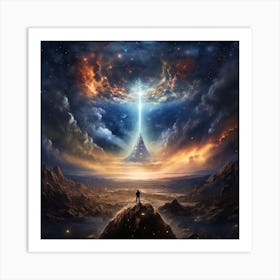 Mankind Breaking Through The Firmament #2 -Juangisme Art Print