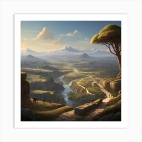 Lord Of The Rings 1 Art Print