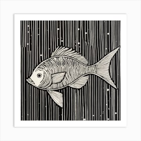 Fish In The Night Sky Art Print